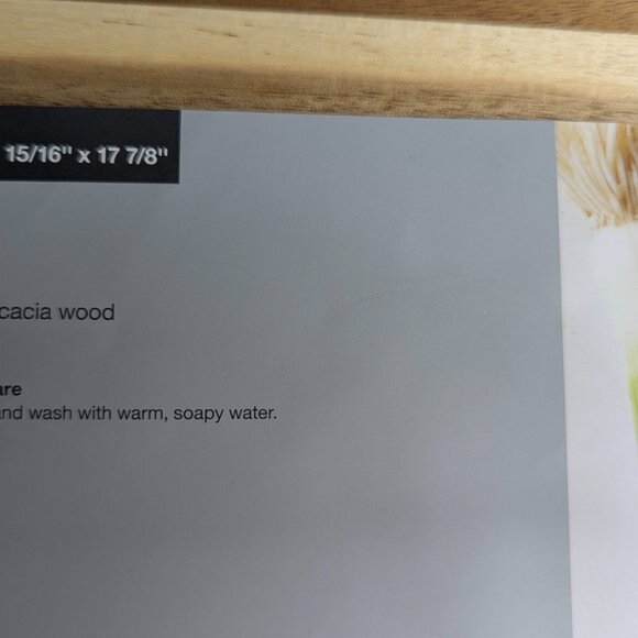 Target Non Slip Serving & Cutting Board 17 7/8”L x 11 15/16”W x .75”H - Picture 7 of 9